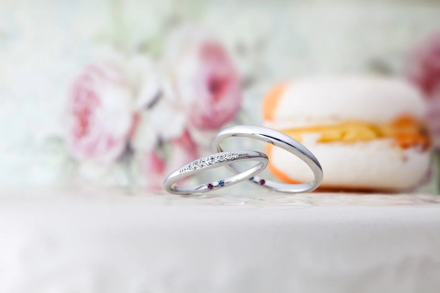 ダイナミックなラインのコフレ パシオンの結婚指輪